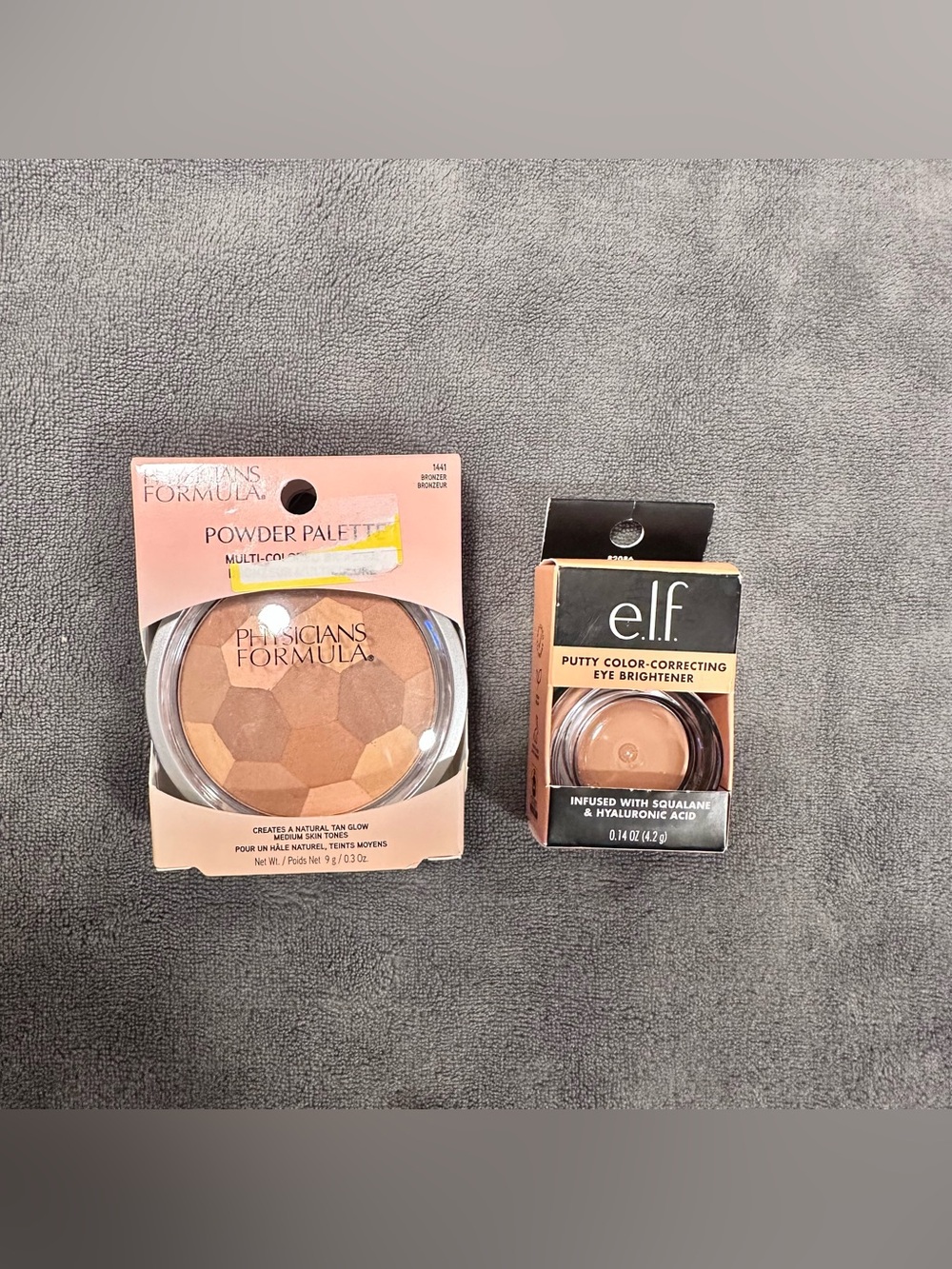 NWT Beauty Bundle: Physicians Formula Bronzer + e.l.f. Putty Eye Brightner